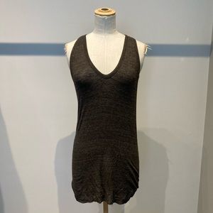Rick Owens Lillies Brown Tank